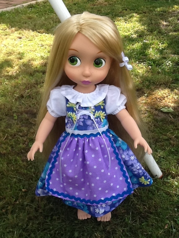 платье для Рапунцель:)