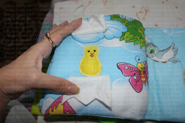 Умная книжечка-мягулька-развивалка