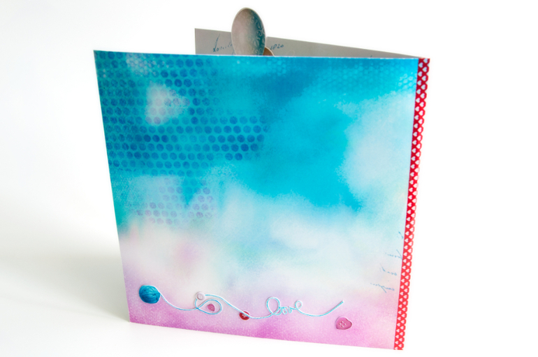 Наконец mini скрап-альбом