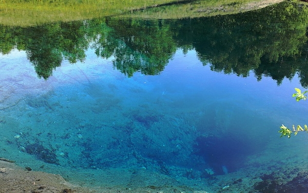 Голубое озеро уфа