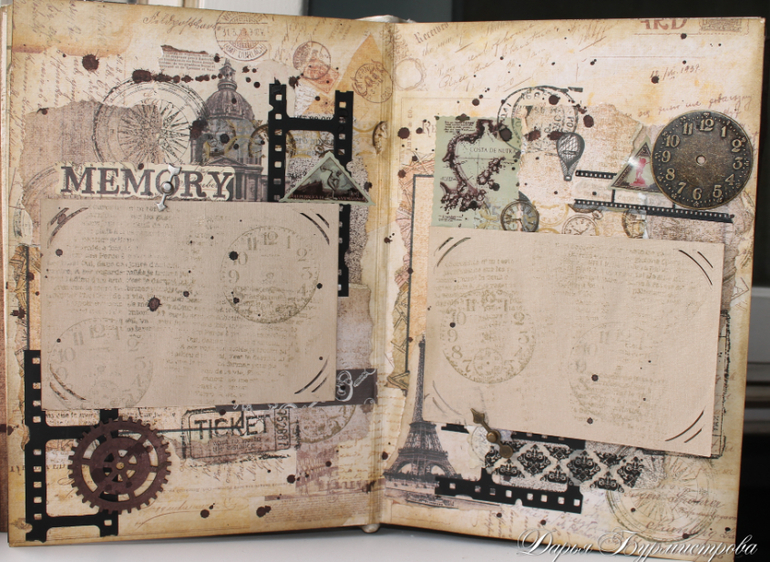 Мужской винтажный альбом