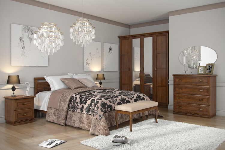 Романтичная спальня