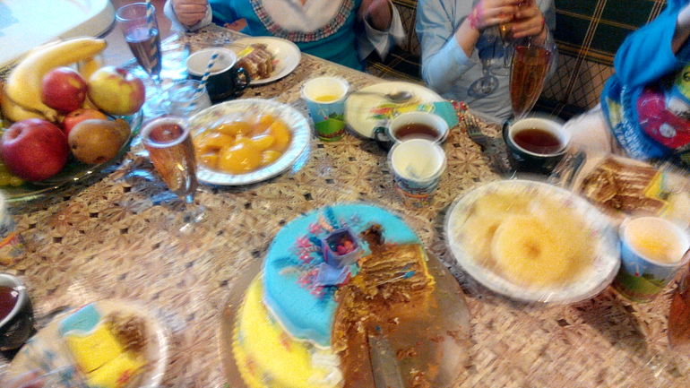 день варенье -Ярику 5 лет, смурффффный день:))))