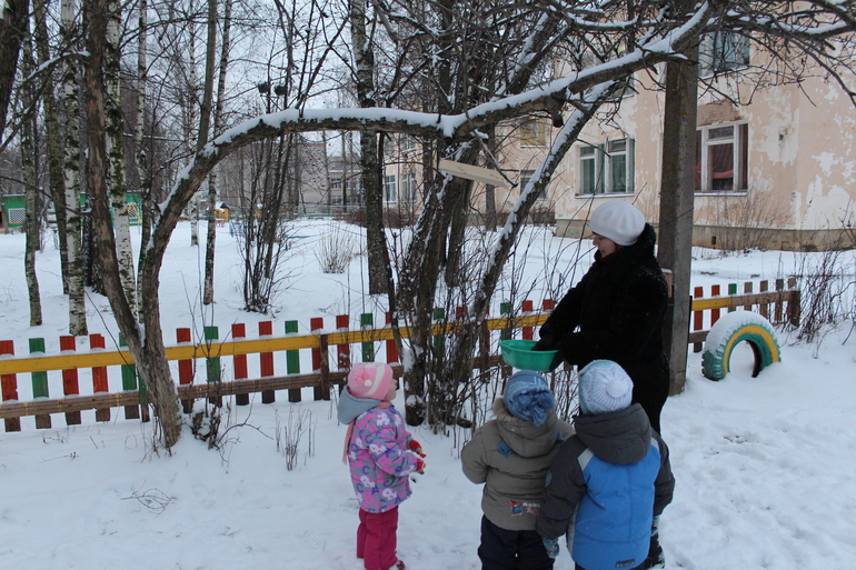 Прогулка в садике
