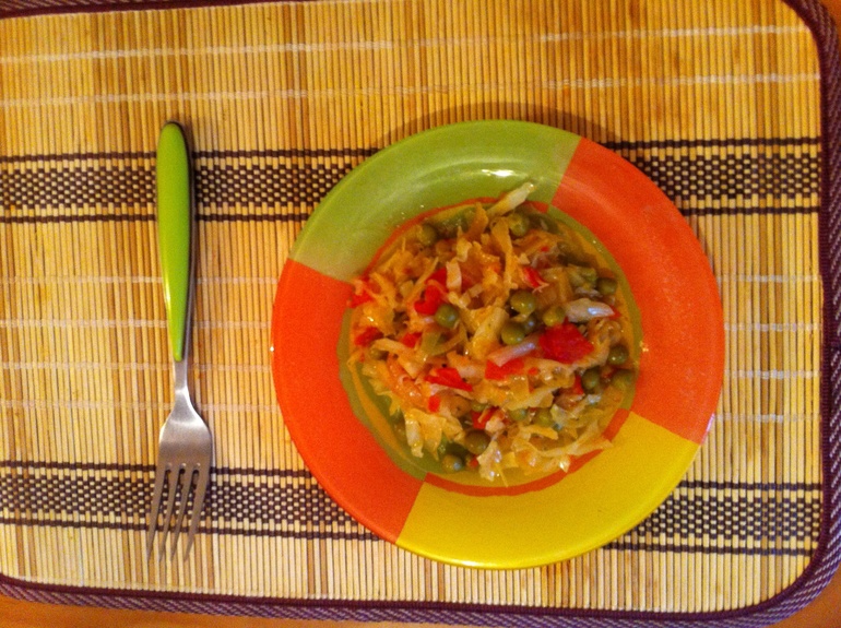 Тушеная капуста