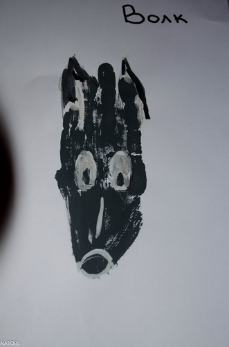 Учим буквы - В