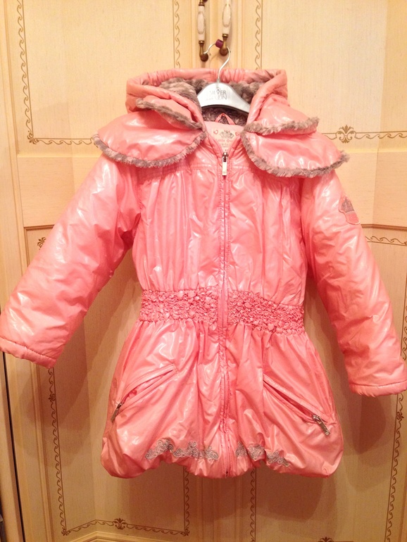 Зимнее пальто для девочки