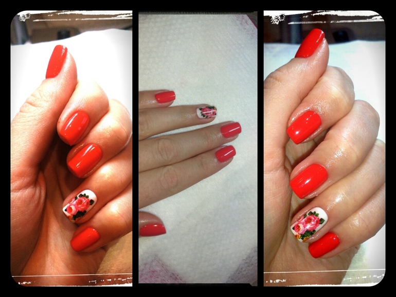 однако здравствуйте))) новый маникюр))