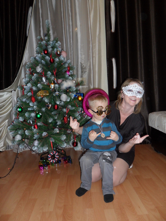 Елка на дому.