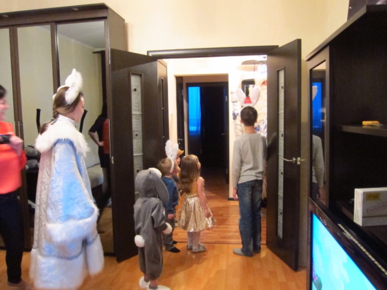 Елка на дому.