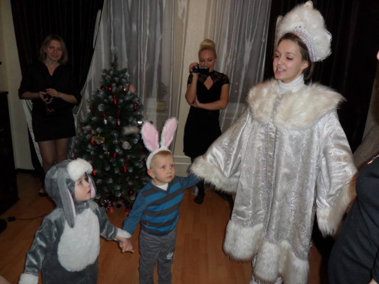 Елка на дому.