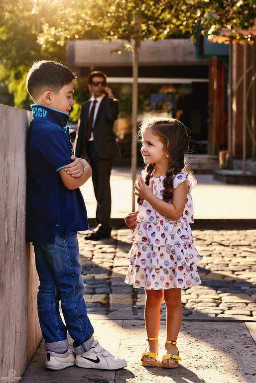 Лиза и кавалер...