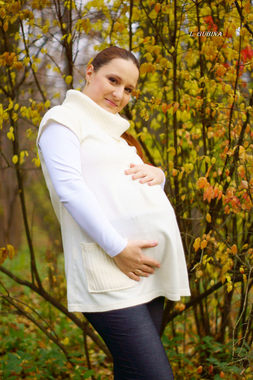 Осенняя прогулка или мои последние беременные деньки
