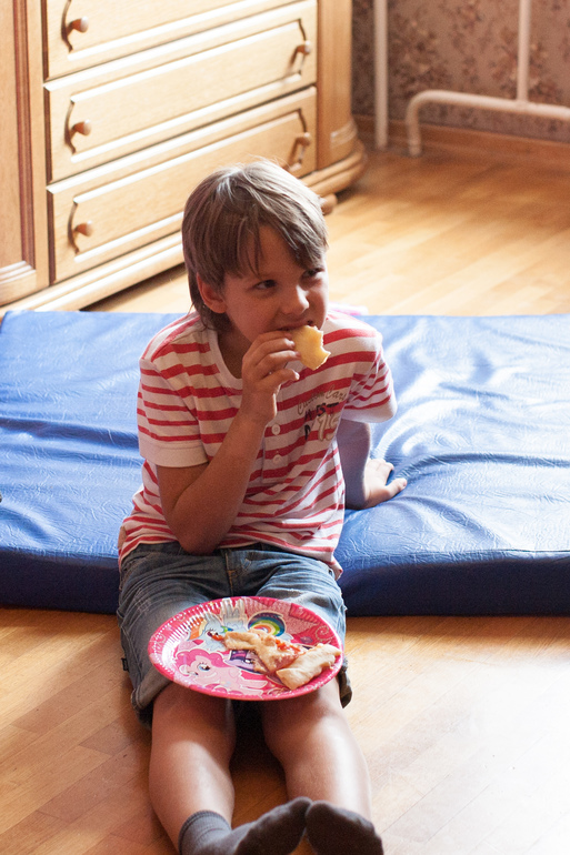 День рождения Иришки - 8 лет