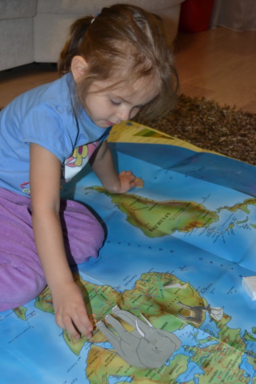 ТН - АФРИКА. День 1 Знакомство с материком + моторика