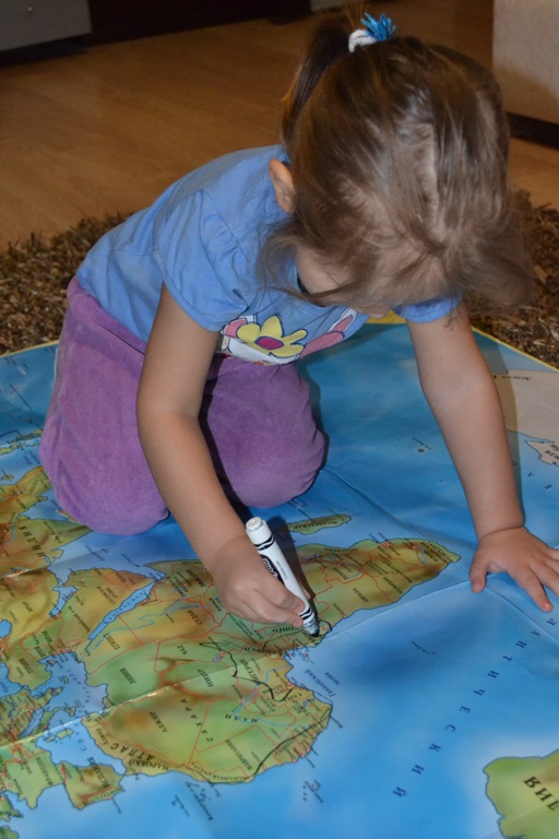 ТН - АФРИКА. День 1 Знакомство с материком + моторика