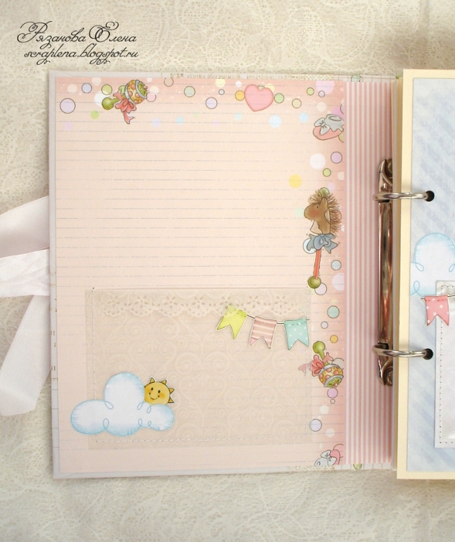 Блокнот для мамы малышки.