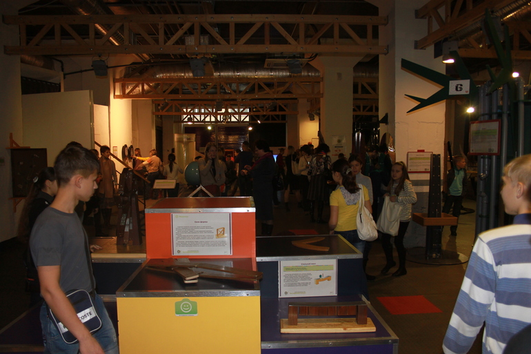 Наша поездка в Экспериментариум.