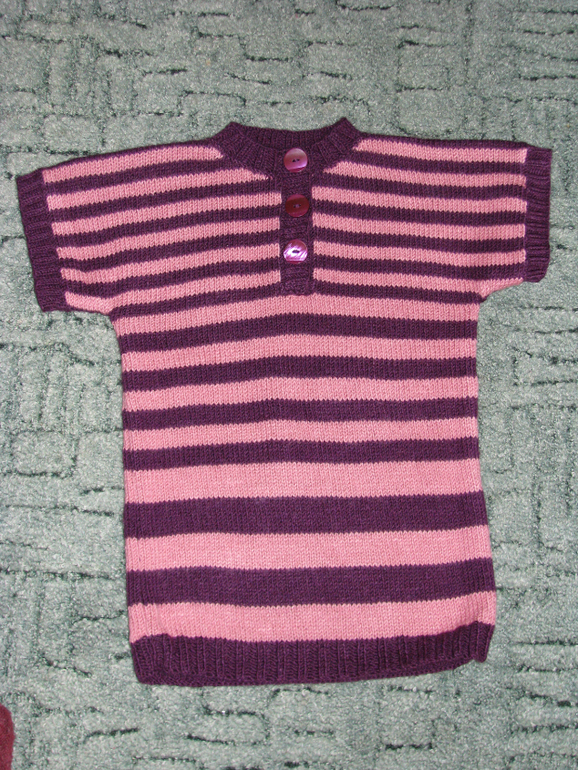 Обновки для Марго(туника и шапочка)