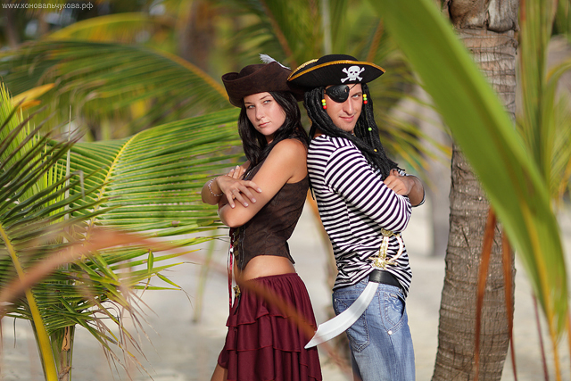 Карибские приключения Юли и Сережи:)