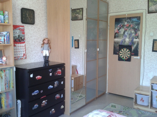 Комната в однокомнатной съемной квартире