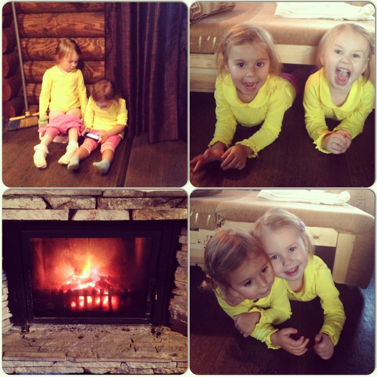 Как всегда) поход в кино обернулся недельным загулом))) у камина)))