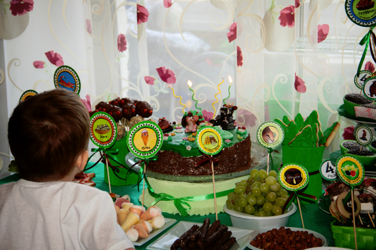 День рождения в стиле Груффало...