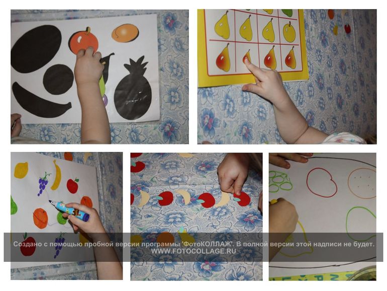 Фрукты.День 1.