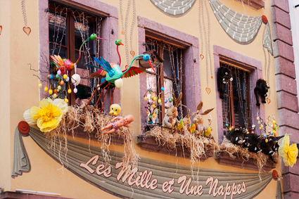 Весна. Эльзас. Пасхально-цветочное.