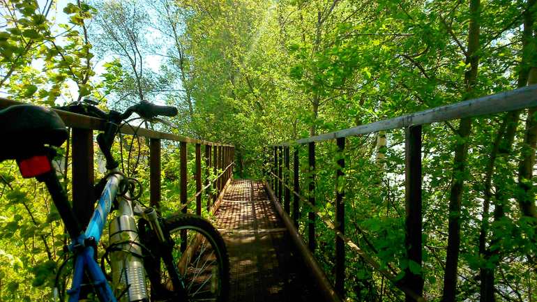 Вдоль Москва реки.