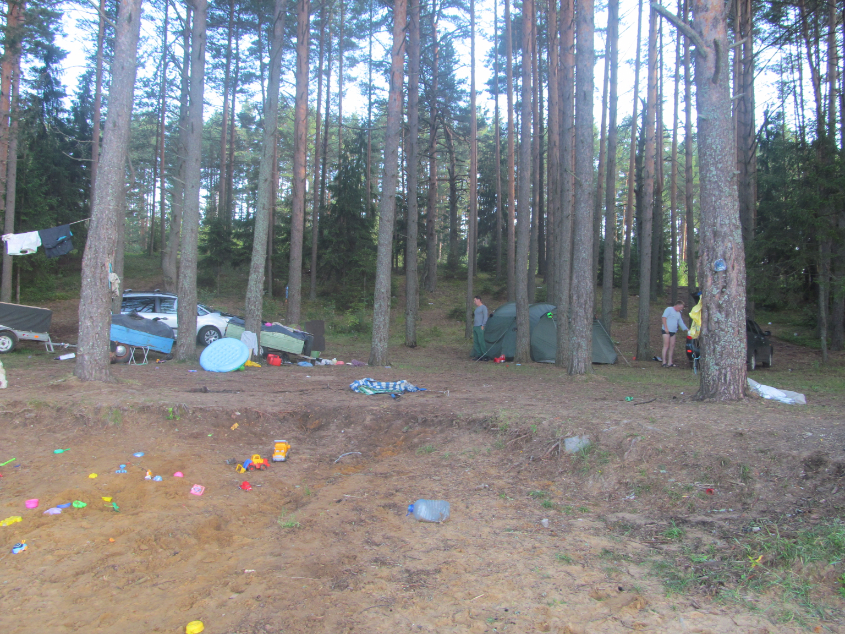 вид с озера