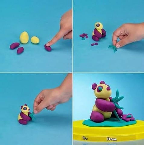 Простые уроки лепки | форум Babyblog