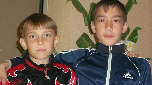 Рома с другом