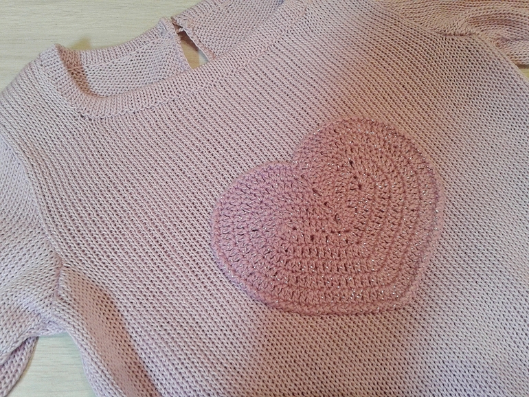 Свитерок "Мамино сердце"