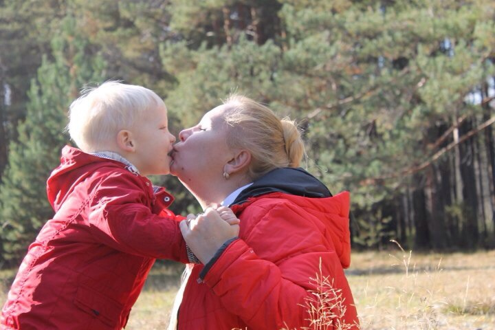 А у нас вот такая осень))