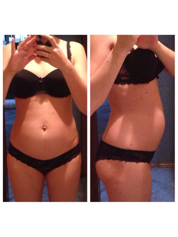 Мое пузико на 13-ой недели))