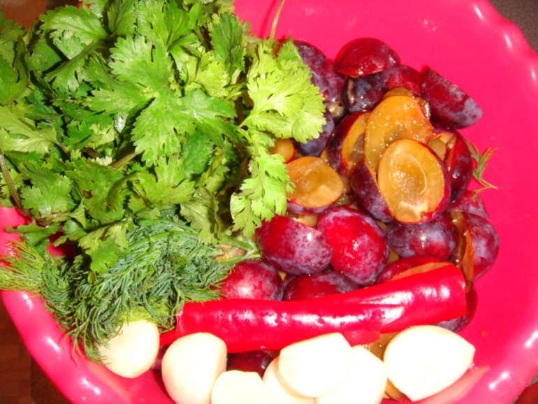 Мясо и соусы