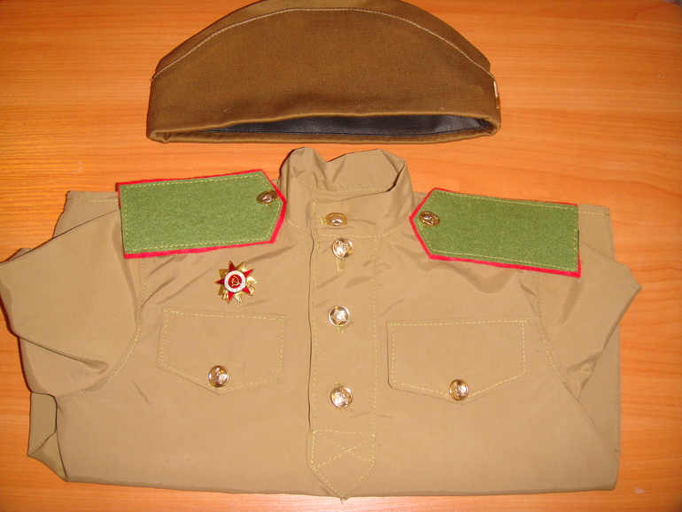 Костюм солдата времен войны