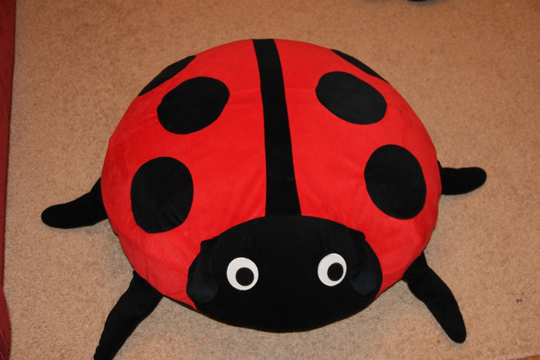 Игрушка Божья коровка.