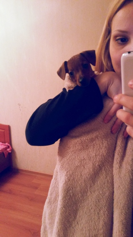 Мы с новым членом семьи )))