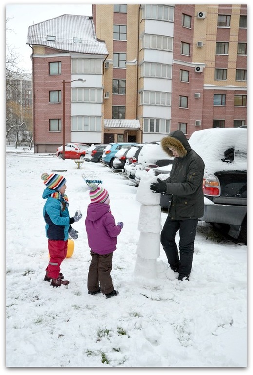 Первый снег, он такой....