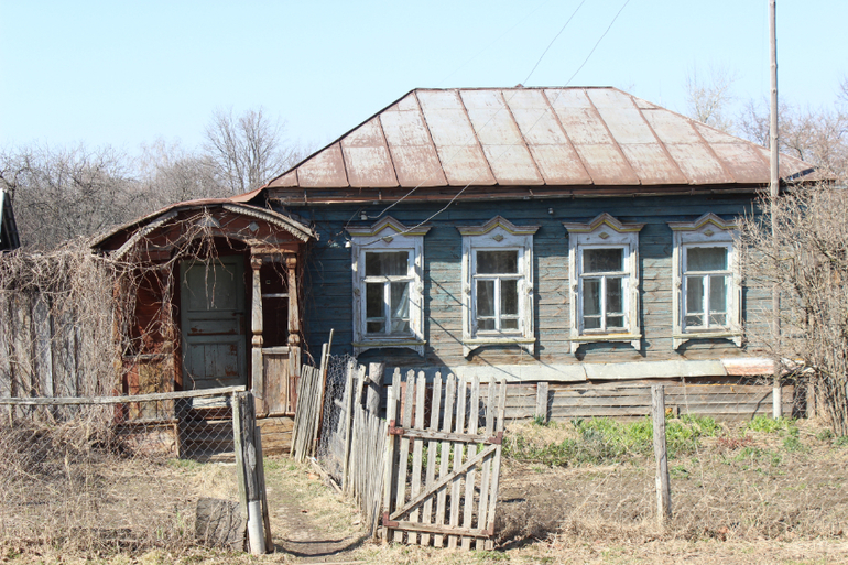 Сурск, садики, домишки и Ленин