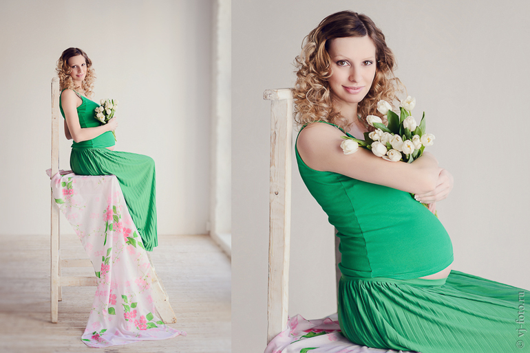 Фотосессия в ожидании. Нежность.
