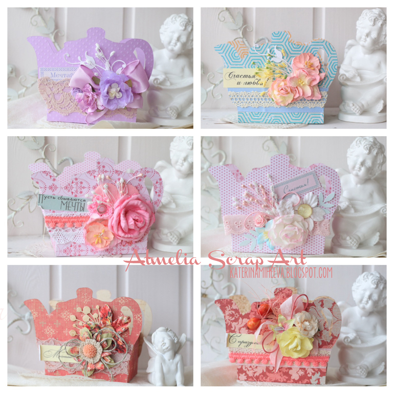 Коробочки для чайных пакетиков