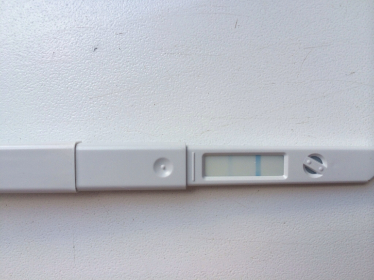 Проверила Clearblue тест 10 дпо .