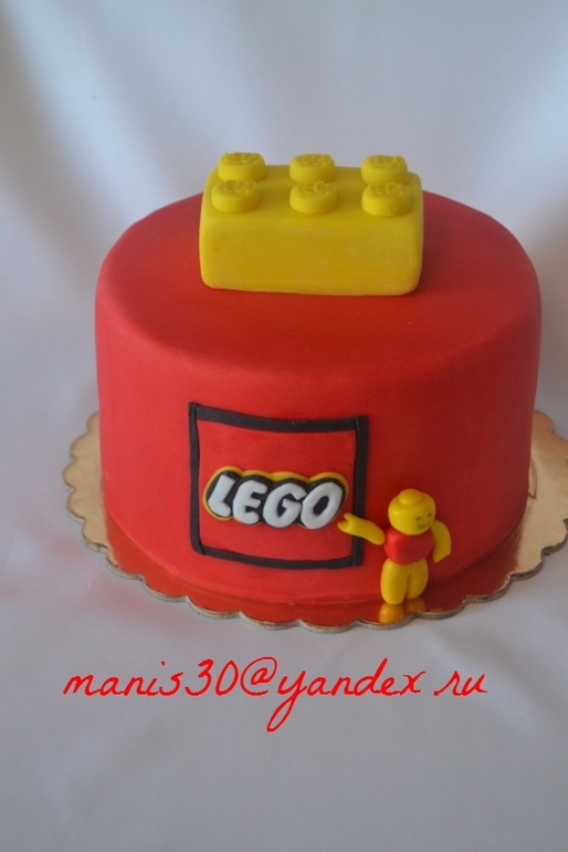 торт Лего