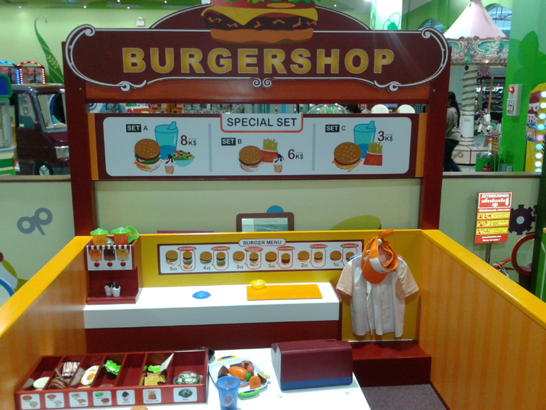 Игровая площадка в ТЦ Джансейлон на Пхукете