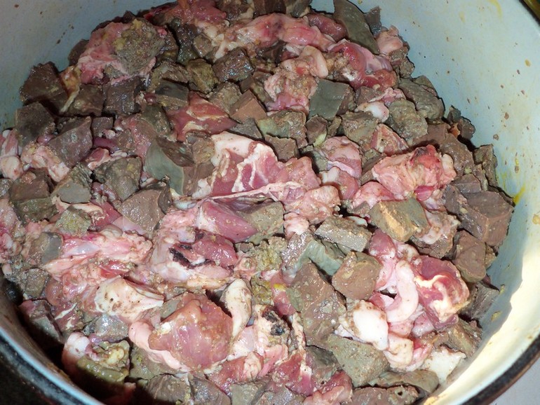 Что приготовить из свиных желудков рецепт с фото