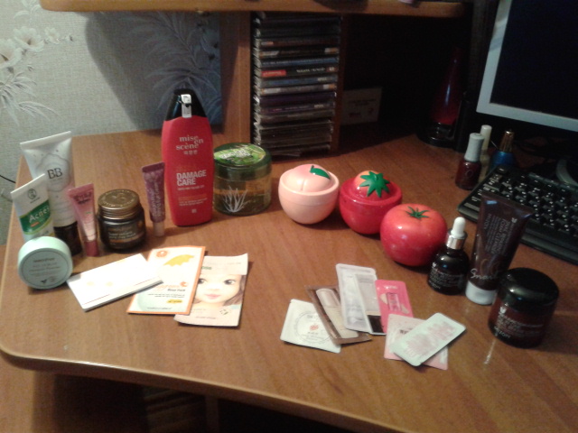 Фанатею от корейской косметики:)))