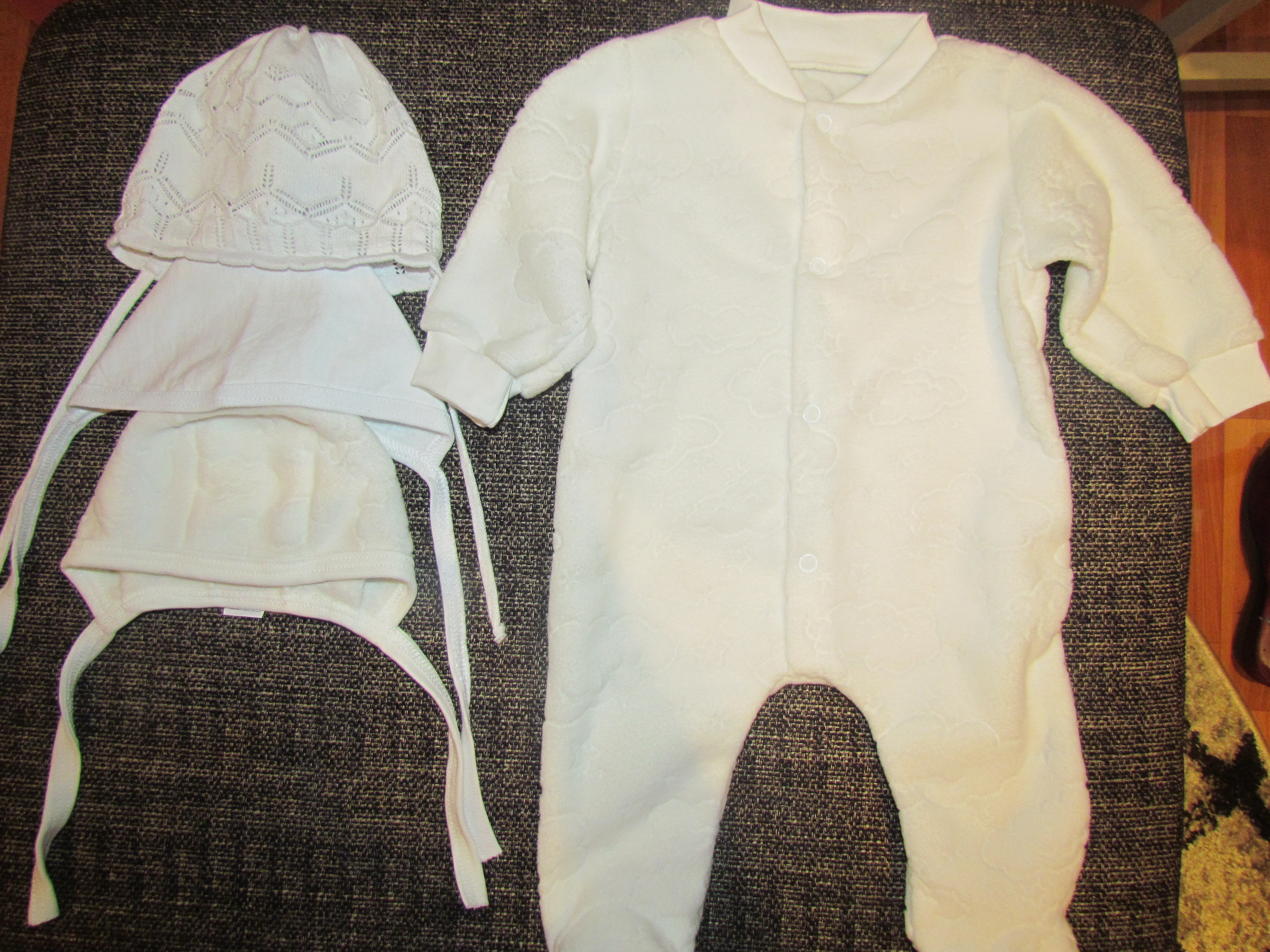 наш наряд на выписку в апреле!